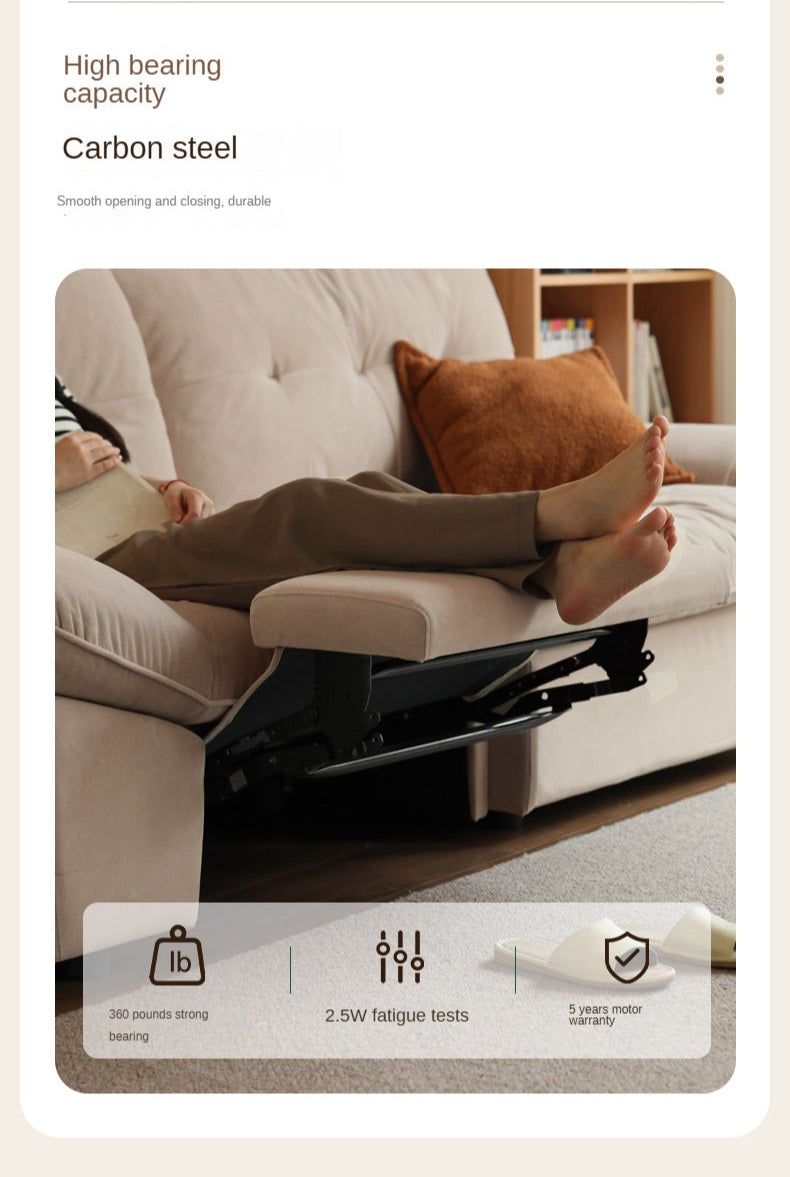 Fabric Sofa Cat Claw Cloth Electric Sofa.
