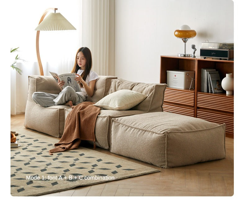 Lamb Combination Module Sofa.