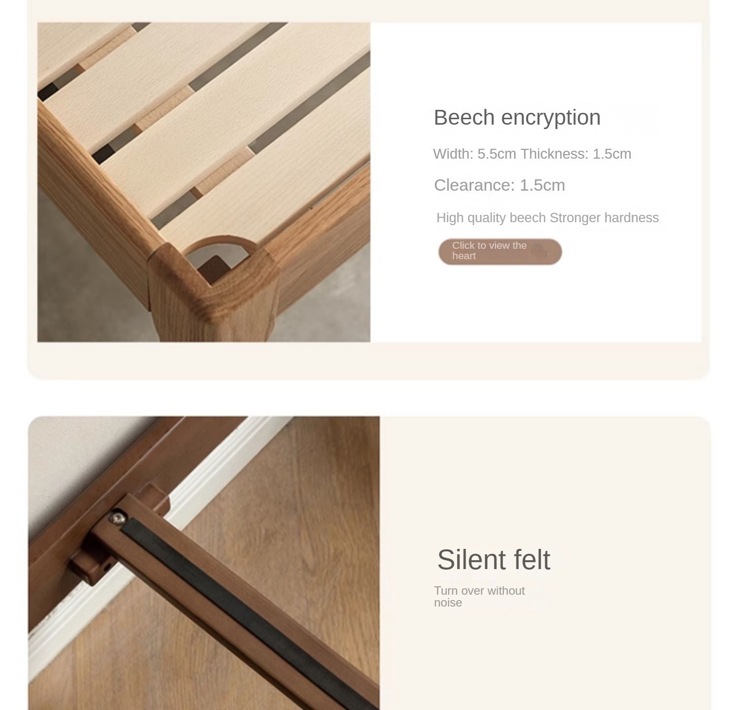 Ash, North American Black Walnut High Head Bed