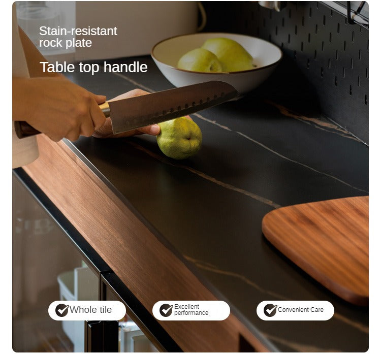 Black Walnut, South American Walnut Solid Wood Sideboard, Buffet Cabinet