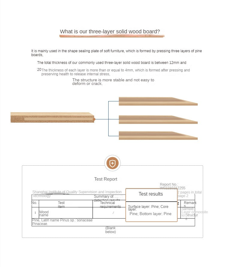 Imitation Cotton and Linen Fabric Bed