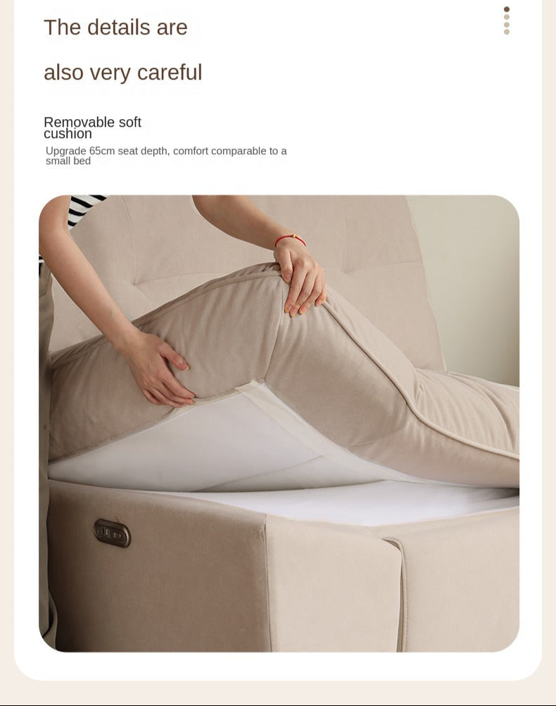 Fabric Sofa Cat Claw Cloth Electric Sofa.