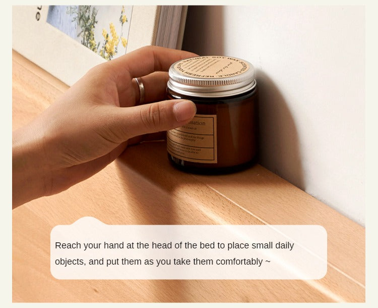 European Beech Solid Wood Bed