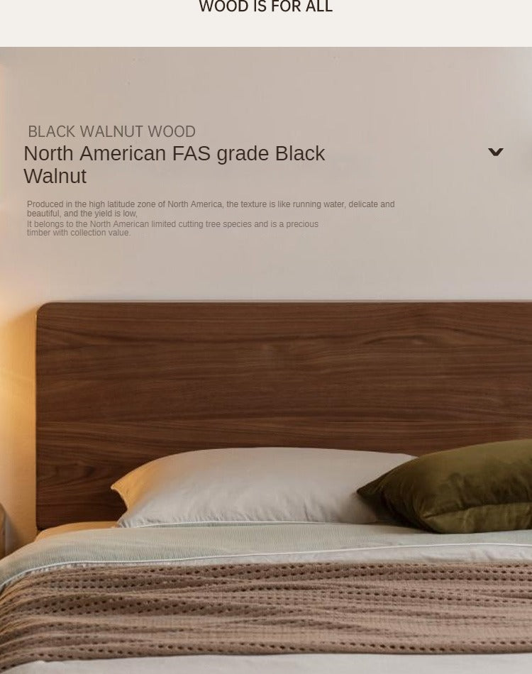 Black walnut, Oak solid wood suspended bed