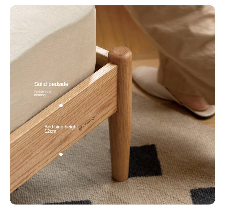 Oak, Beech Solid Wood Windsor Bed