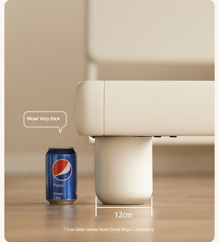 Poplar Solid Wood French Cream Style Bed