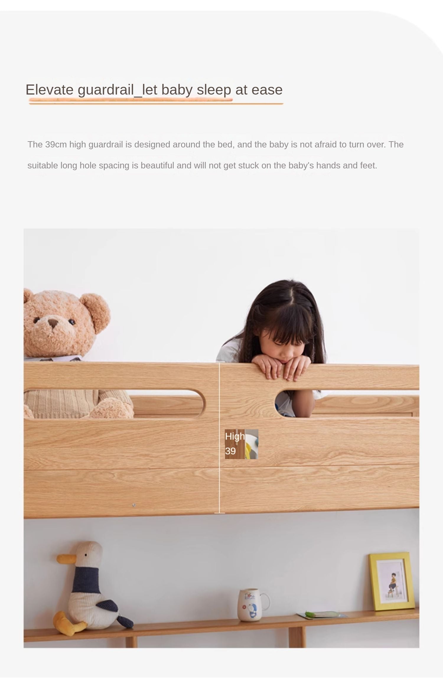 Beech, Rubberwood solid wood Bunk Bed.