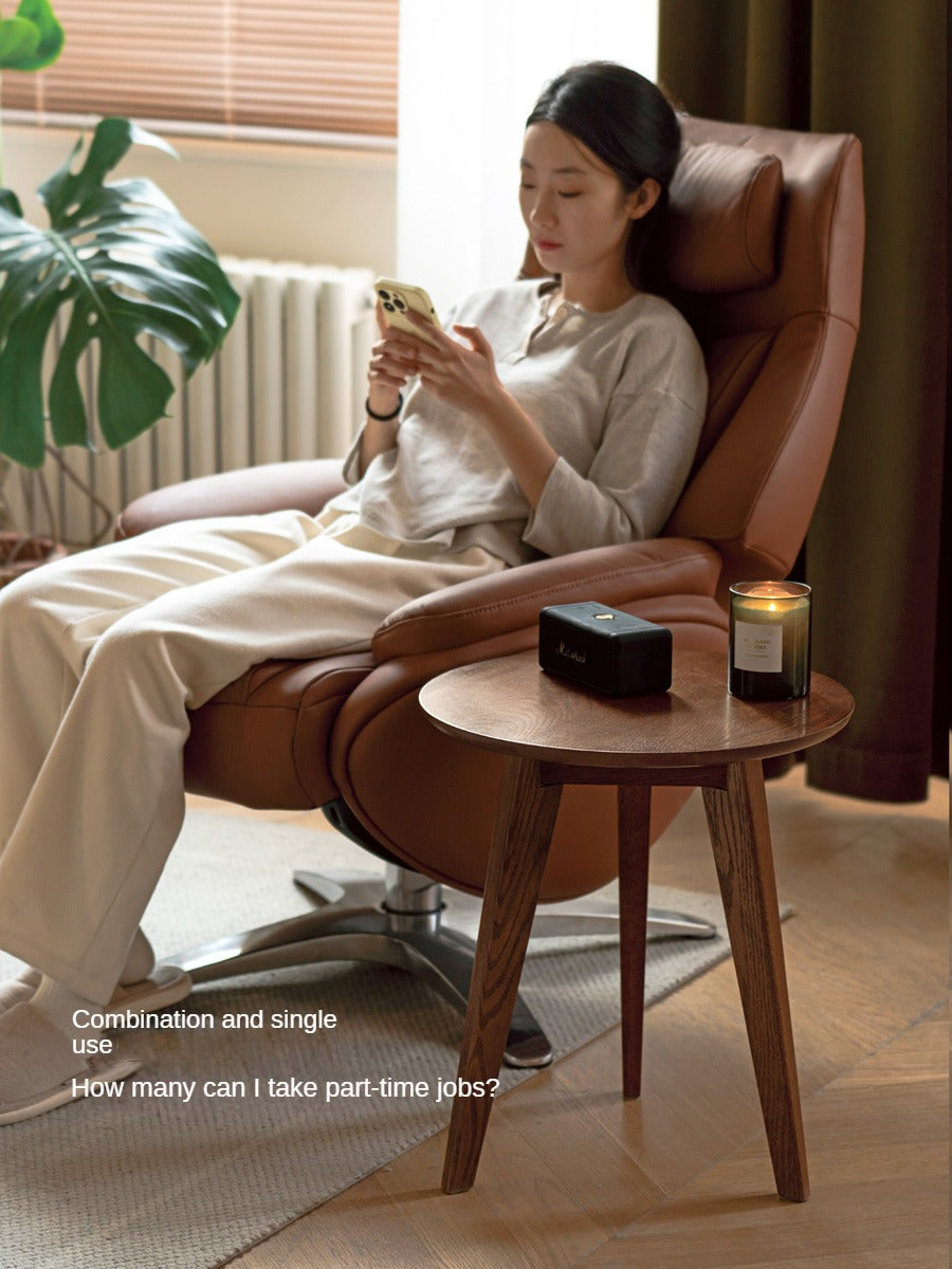 Oak Solid Wood Side Table Combination