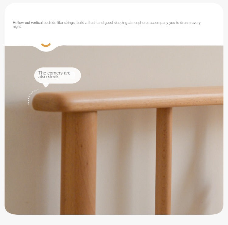 European Beech Solid Wood Windsor Bed