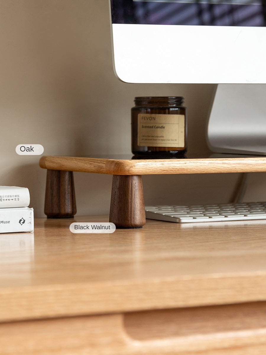 Solid Rubberwood, Oak Solid Wood Office Table Bracket