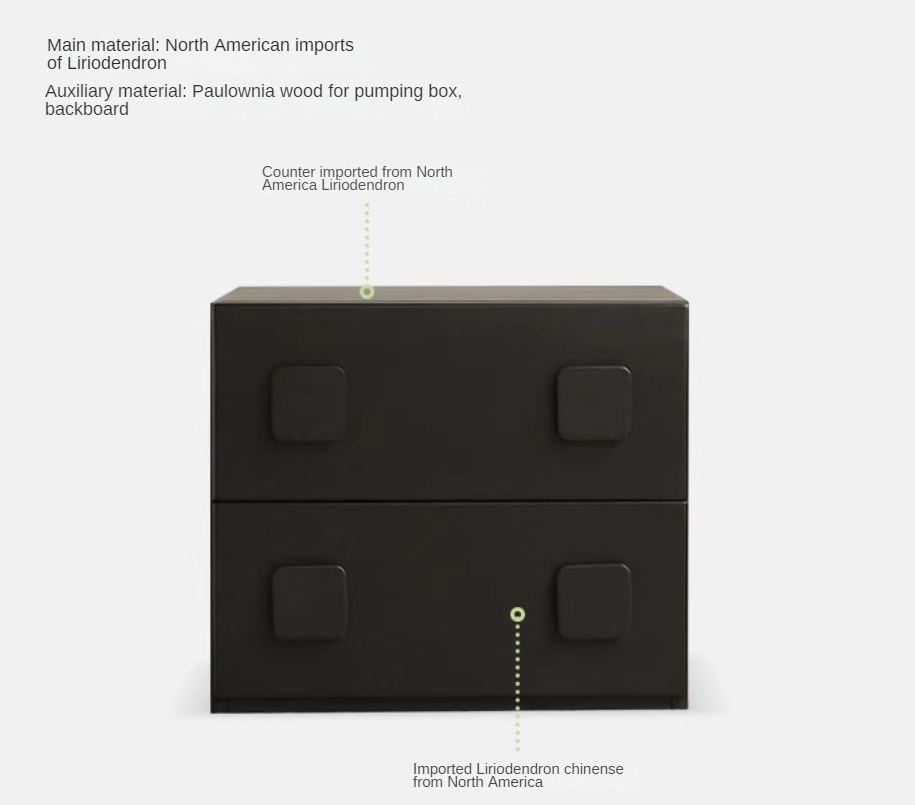 Poplar Solid Wood TV French Retro Floor Module Combination Side Cabinet.
