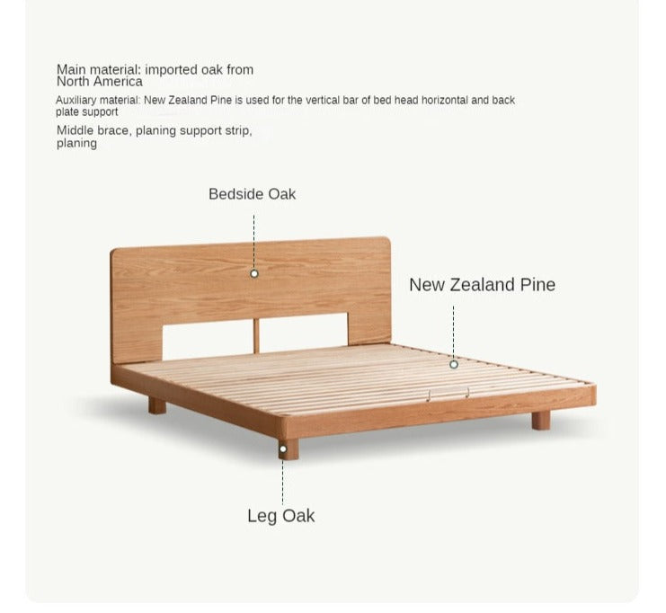 Ash,Beech,Oak Solid Wood Suspension Bed Large Board