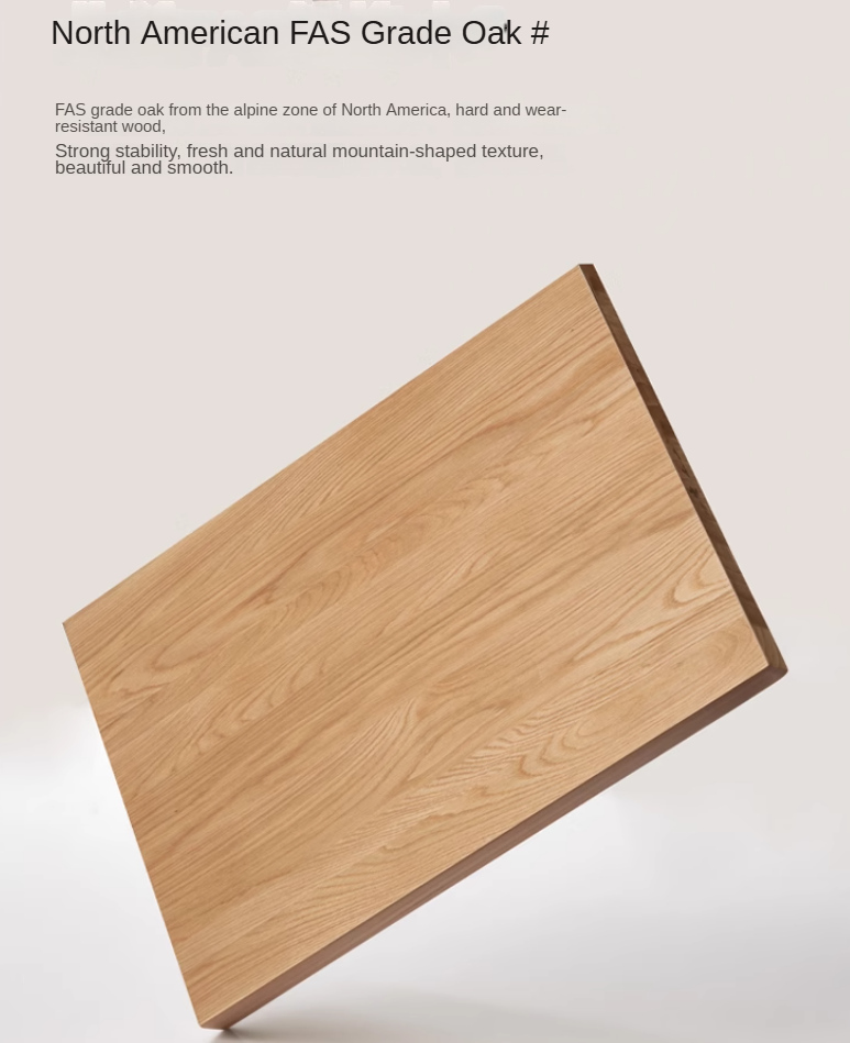 Oak Solid Wood Modern TV Сabinet.