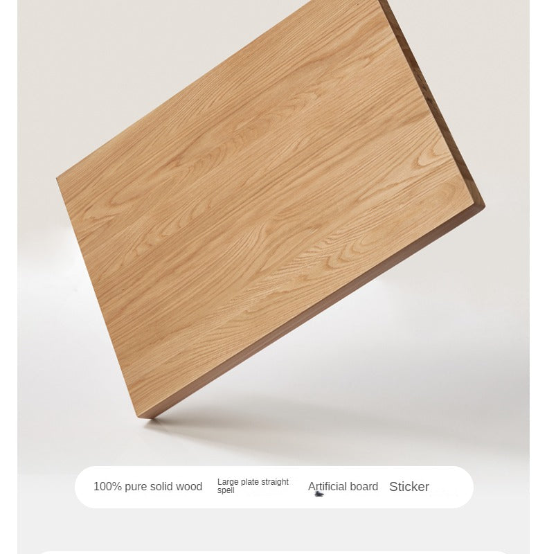 Oak solid wood modern folding table.