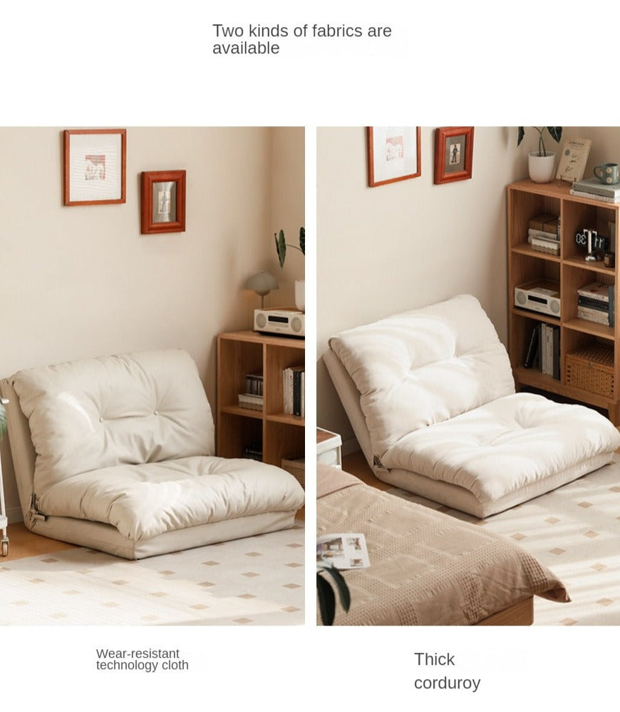 Technology Cloth Sofa Bed, Cream Style Leisure.
