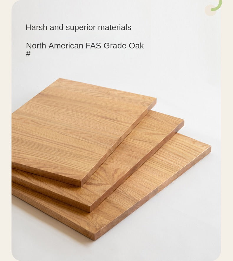 Oak, Cherry Solid Wood Free Combination Bookshelf