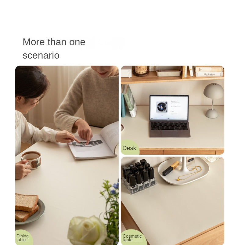 Leather table mat modern waterproof