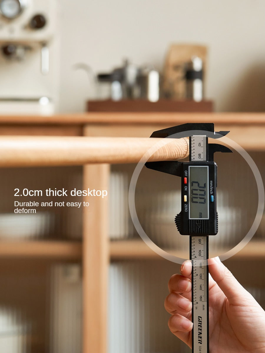 Oak Solid wood round table "