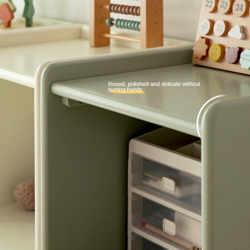 Poplar Solid Wood Children's Сombination Bookshelf