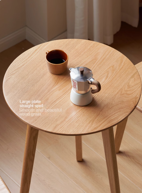 Oak Solid Wood Side Table