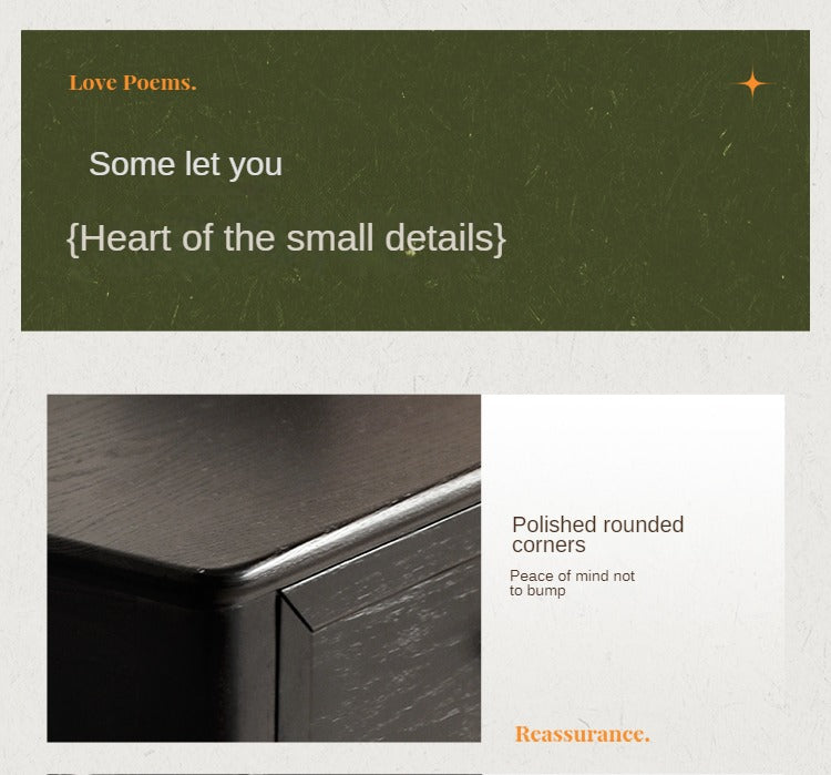 Solid RubberWood, Oak Solid Wood American Style Dresser, Drawers