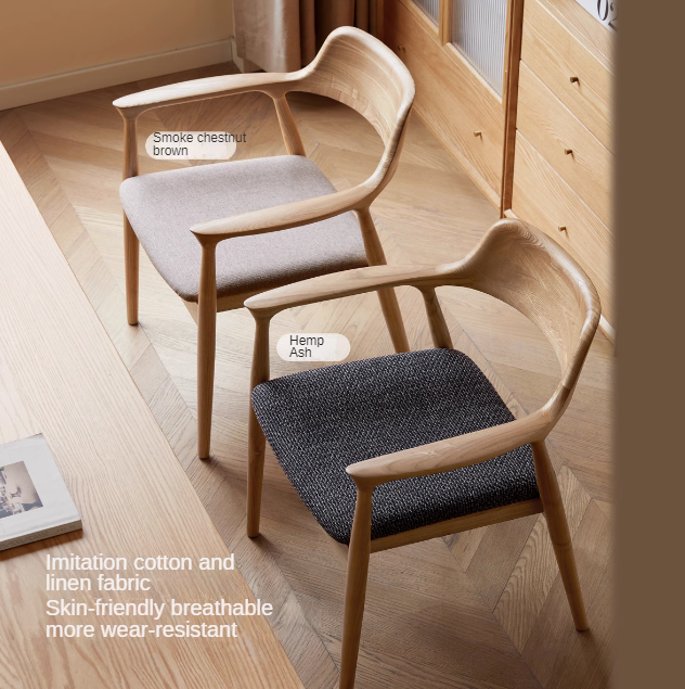 Ash Solid Wood Nordic Chair