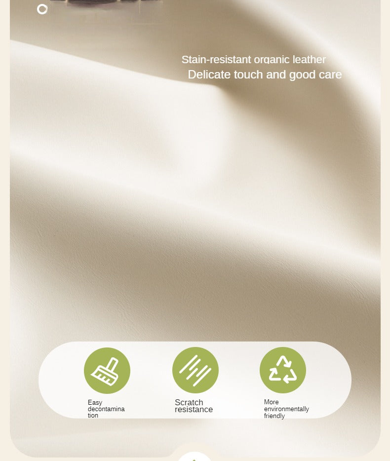 Solid Rubberwood Modern White Makeup Stool