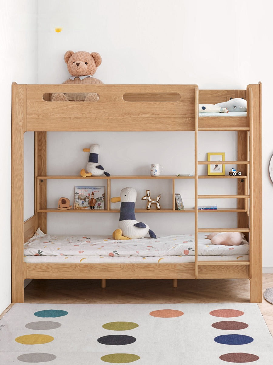 Beech, Rubberwood solid wood Bunk Bed.