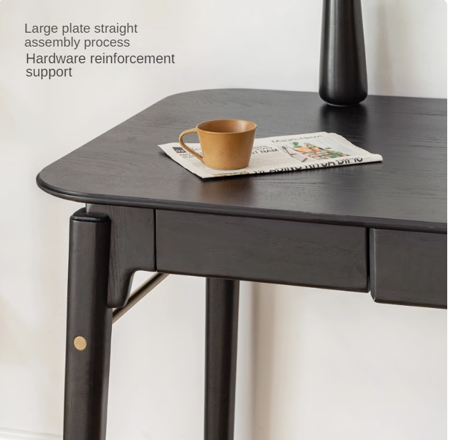 Oak Solid Wood Modern Simple Computer Desk