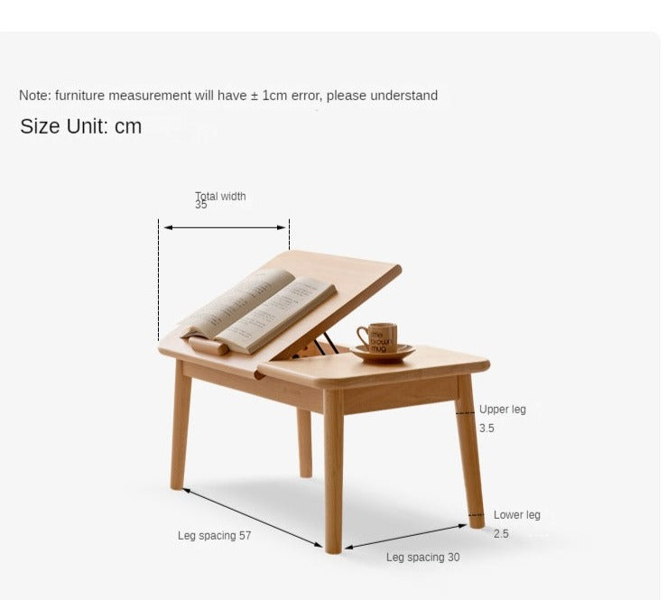 Oak Solid Wood Bay Window Table