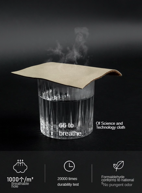 Technology Fabric Sofa Italian Light Luxury Tofu Block Sofa.