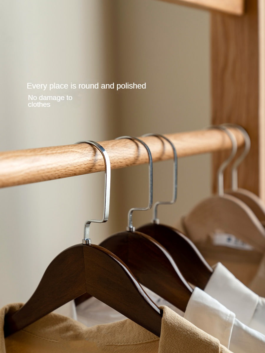 Oak Solid Wood Clothes Rack Hanger