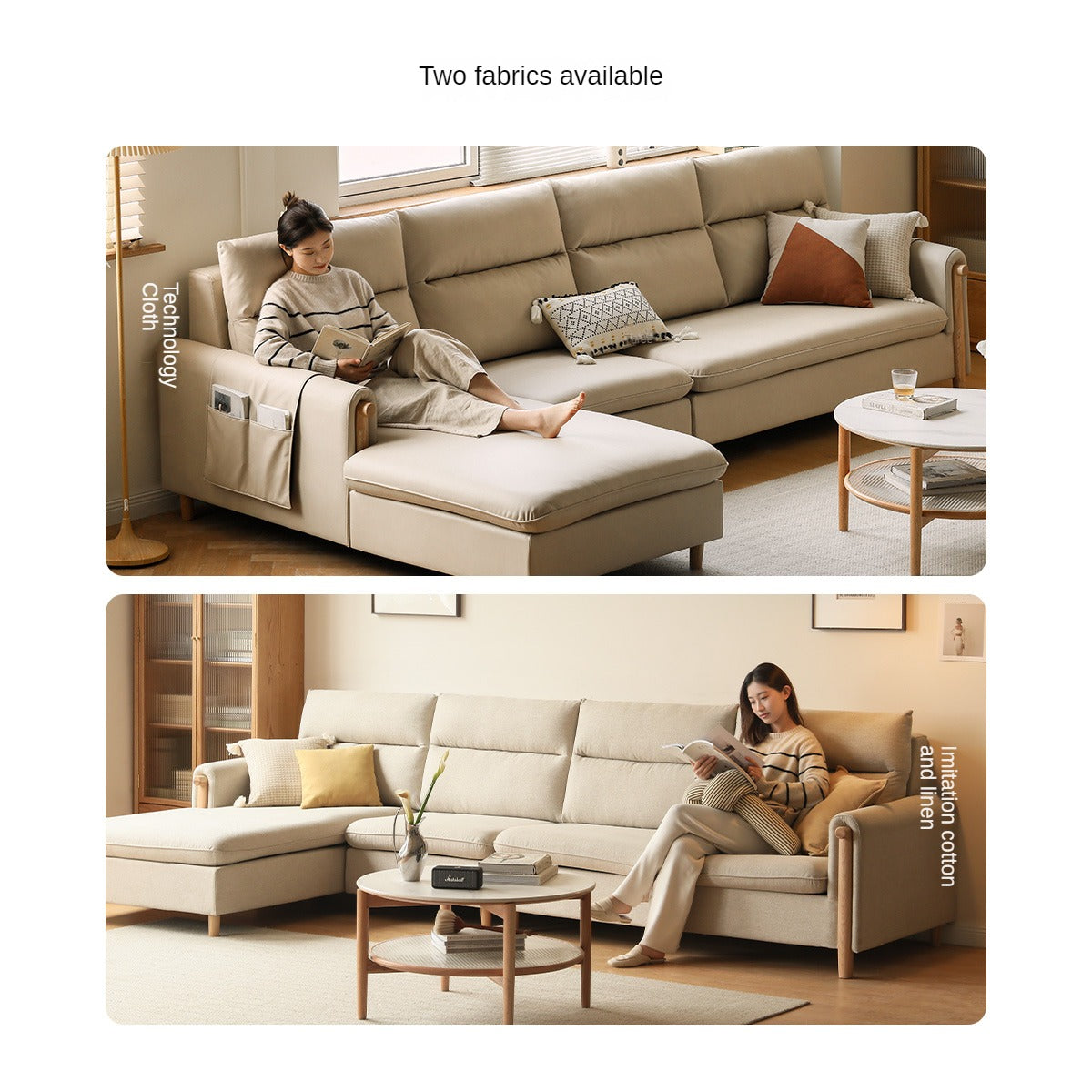 Lux technology green fabriс sofa.
