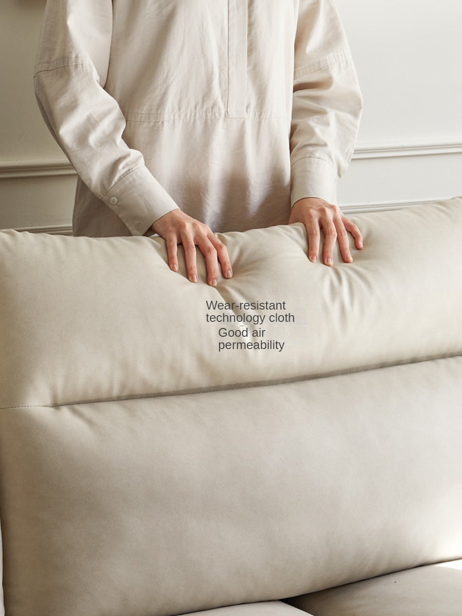 Technology Fabric High Back Corner Sofa.