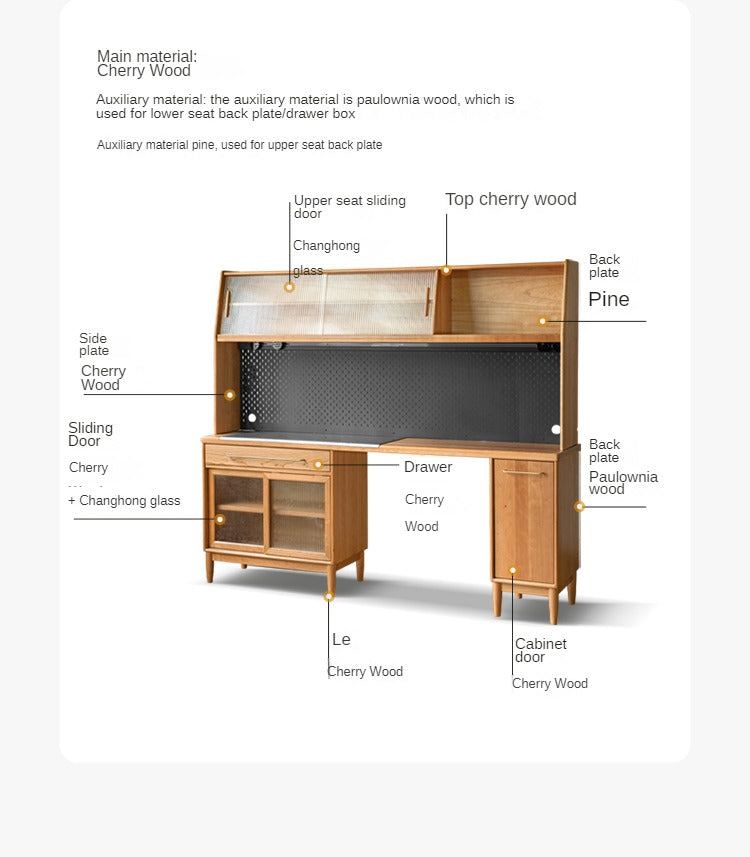 Buffet cabinet Сherry wood