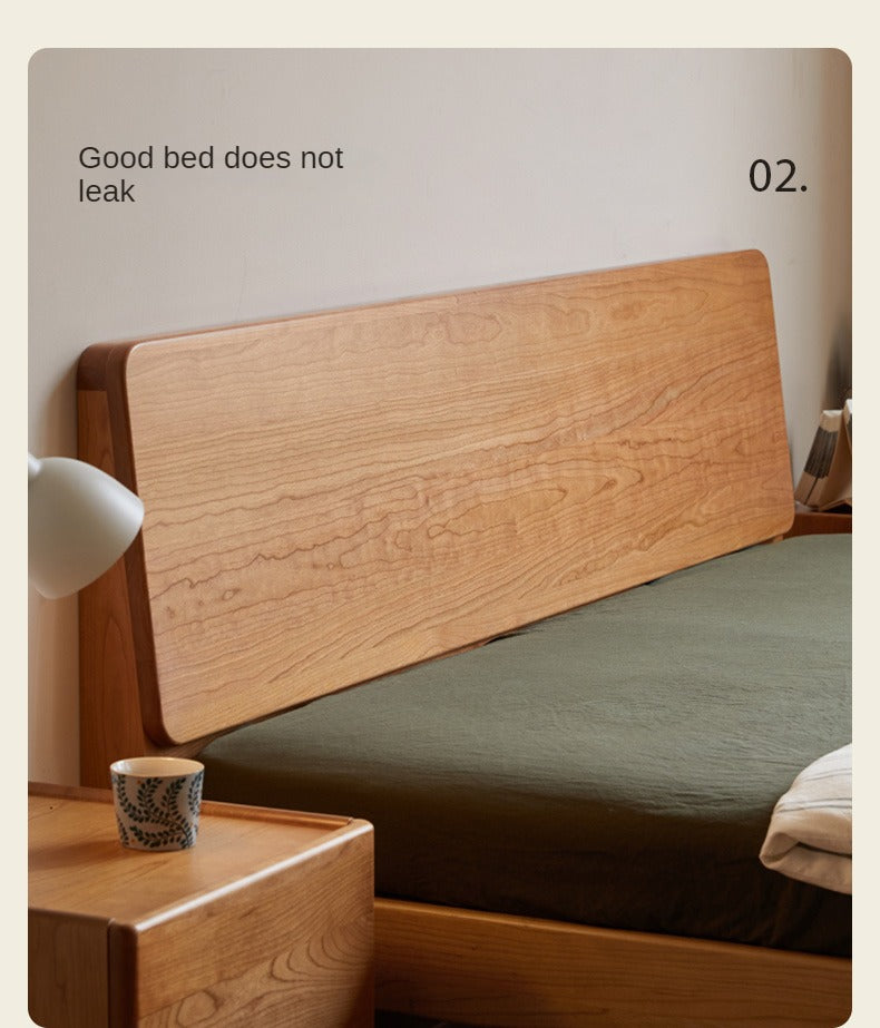 Cherry solid wood bed - SPECIAL PRICE