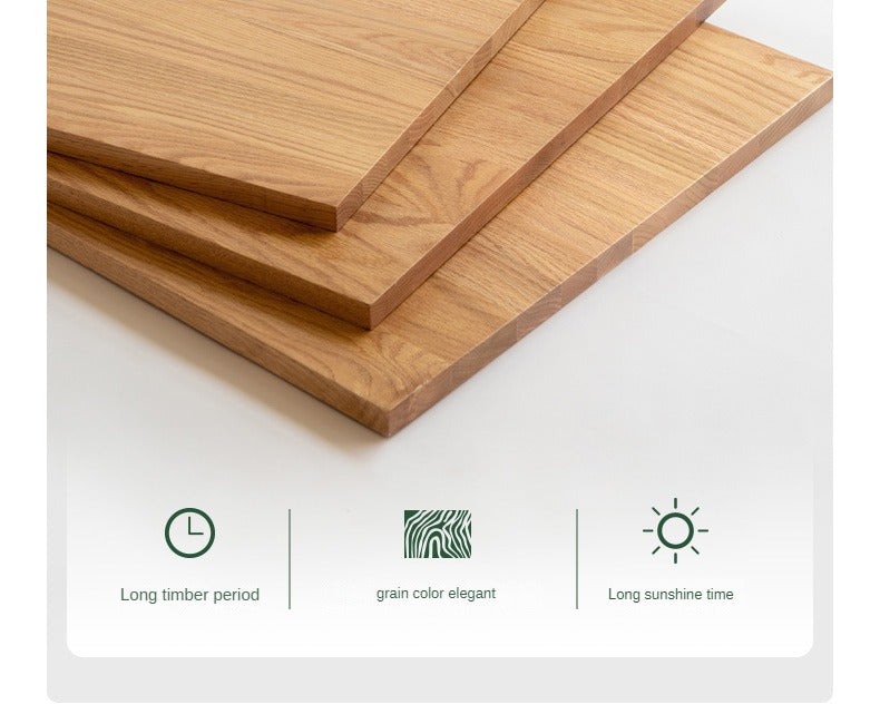 Beech Solid Wood Side Cabinet, Small Bookcase.