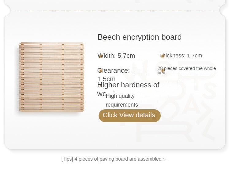Oak, Beech Solid Wood With Light And Bookshelf Bed