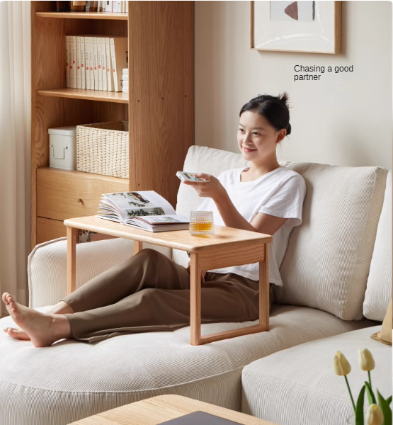 Oak Solid Wood Bay Window Folding Table