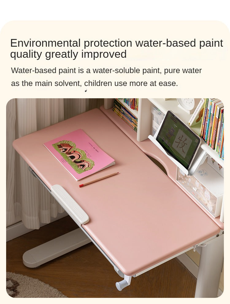 Poplar Solid Wood Children's Study Desk.