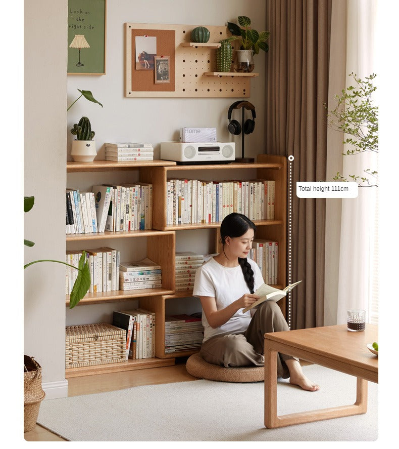 Oak Solid Wood Bookshelf