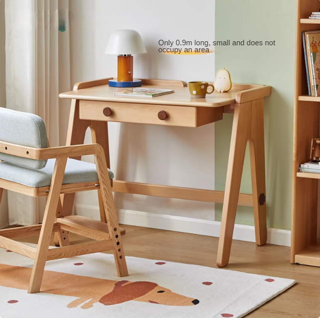 Beech Solid Wood Pure Children's Desk
