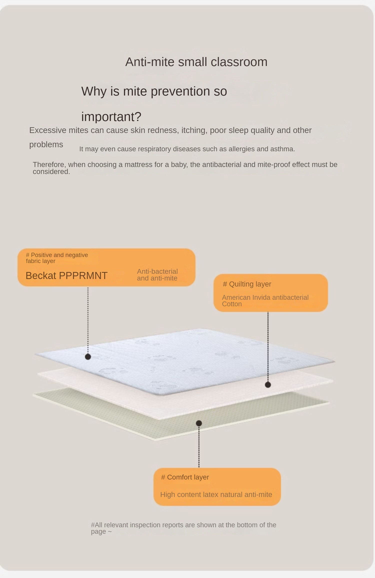 Eco-Friendly Children's Mattress Zero-Glue Firm Mattress with Natural Jute, Coconut Fiber, and Spring Support 15cm, 8 cm