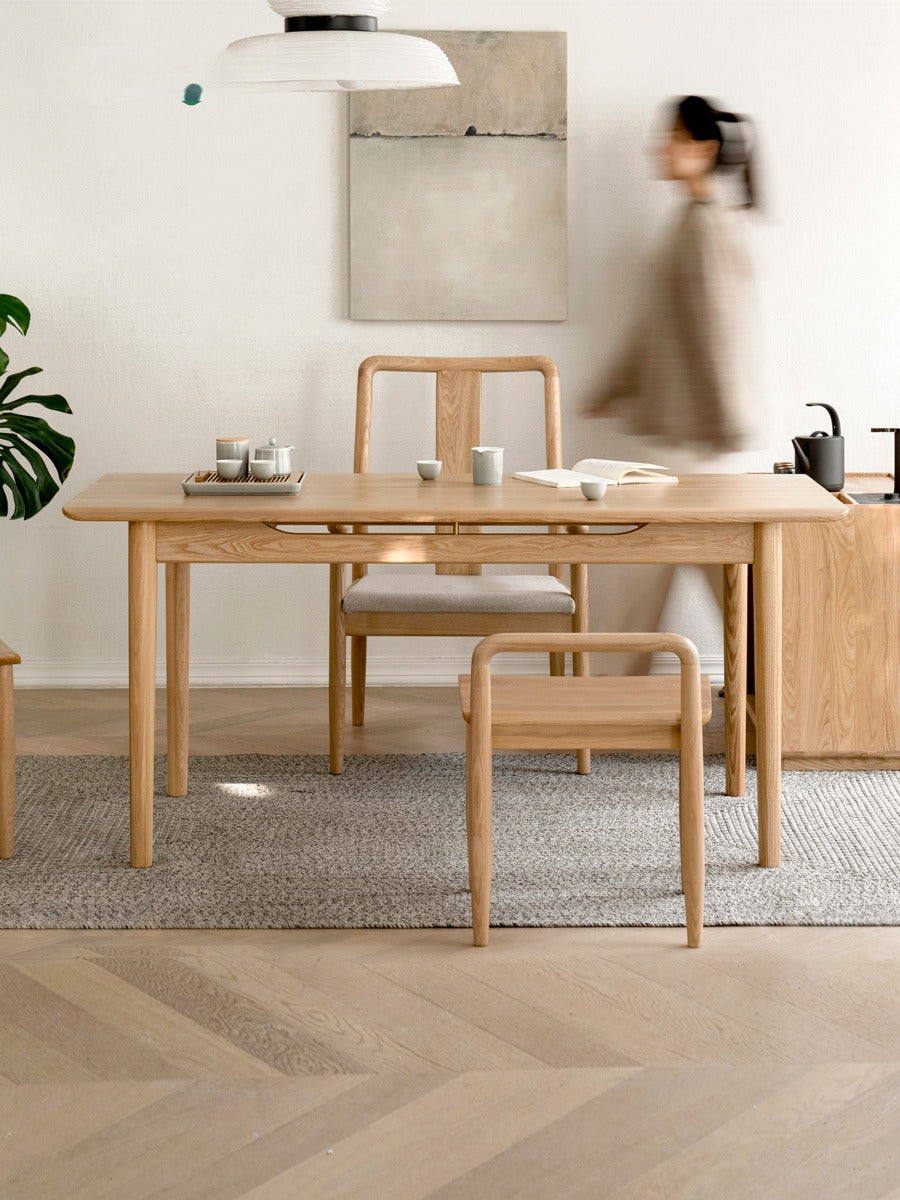 Oak, Ash Solid Wood Tea Maker Integrated Tea Table