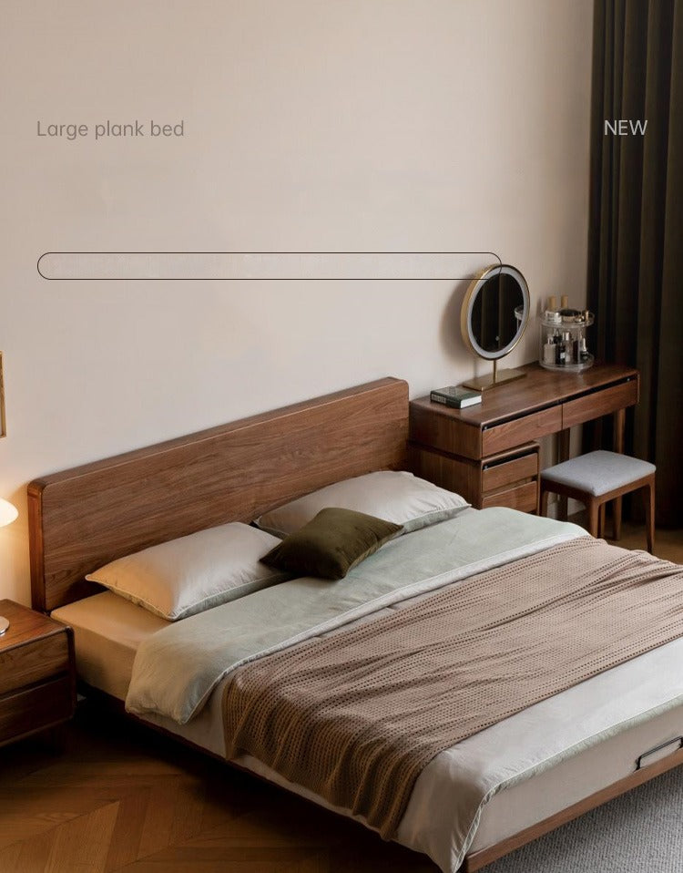 Black walnut, Oak solid wood suspended bed