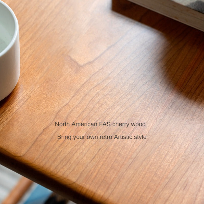 Сherry Solid Wood Side Table