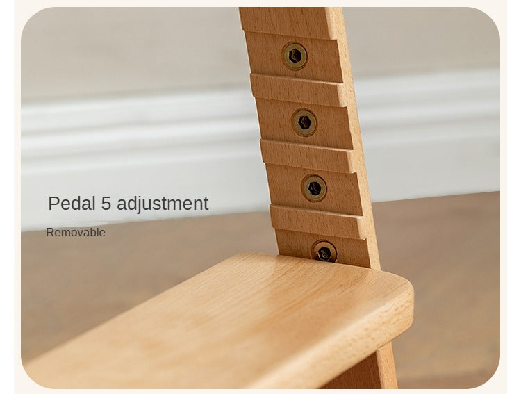 Beech Solid Wood Children's Lift Study Chair.