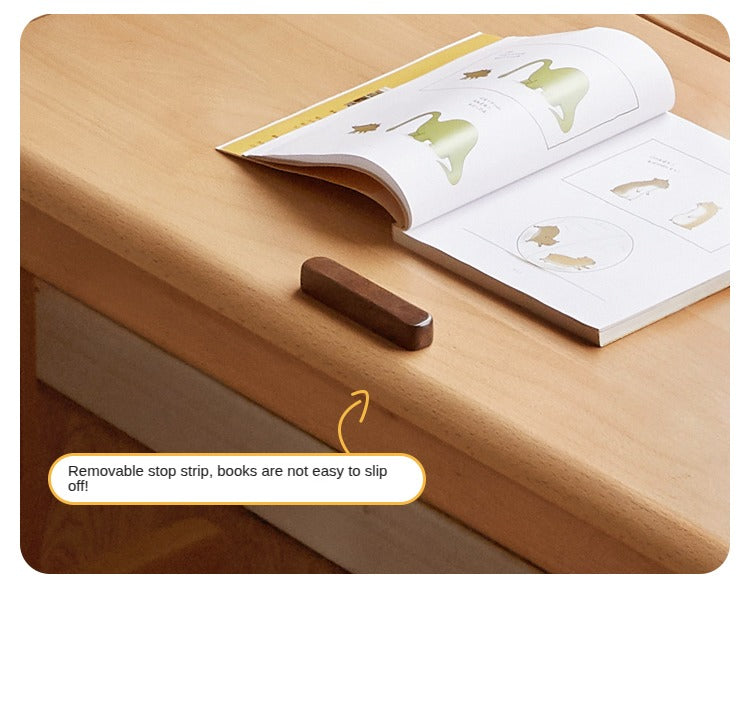 Beech Solid Wood Children's Study Table.