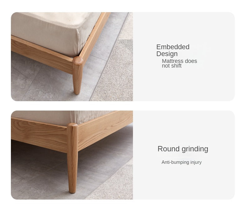 Oak, Beech Solid Wood Windsor Bed