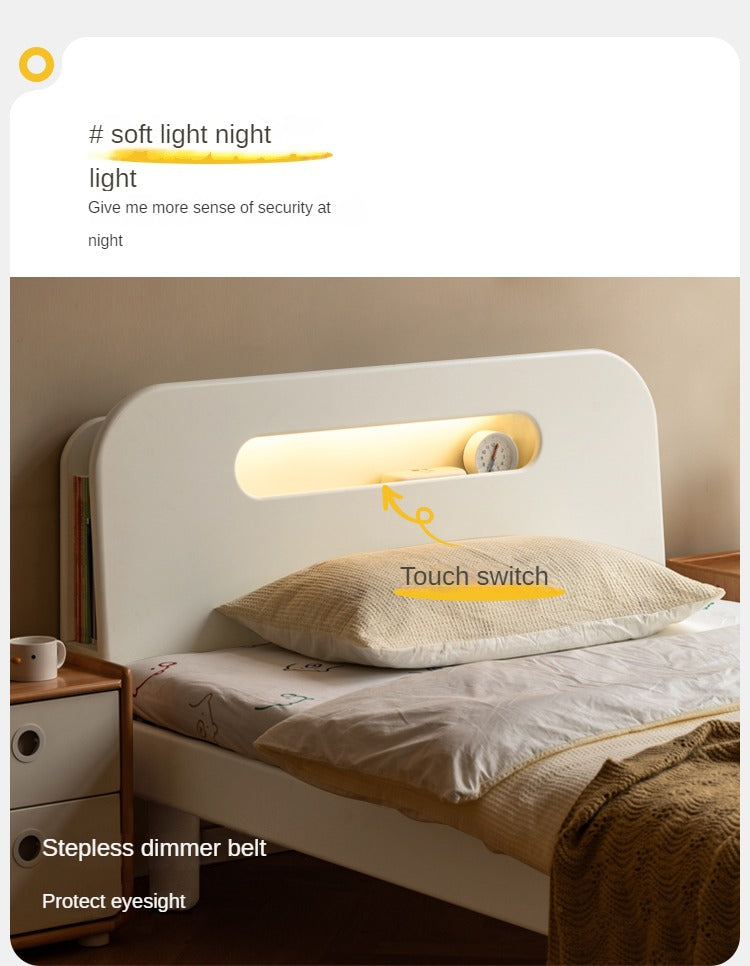 Poplar solid wood with LED light<